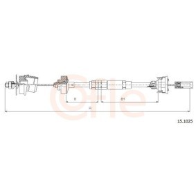 Kupplungsseil 92.15.1025 von COFLE günstig für 22,63 € online kaufen