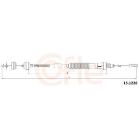 Kupplungsseil 92.15.1226 von COFLE günstig für 22,68 € online kaufen