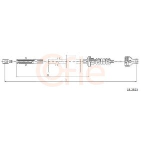 Kupplungsseil 92.18.2523 von COFLE günstig für 22,79 € online kaufen