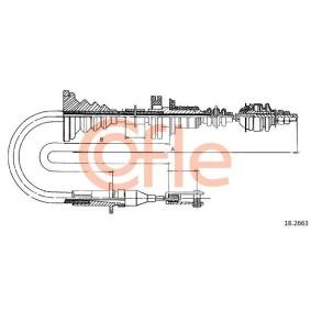Kupplungsseil 92.18.2663 von COFLE günstig für 23,22 € online kaufen