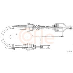 Kupplungsseil 92.19.3010 von COFLE günstig für 18,36 € online kaufen