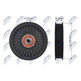 Achetez des Galet enrouleur de courroie d'accessoire NTY RNK-ME-010 à prix pour 32,86 €