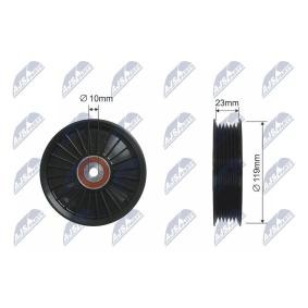Achetez des Galet enrouleur de courroie d'accessoire NTY RNK-VV-004 à prix pour 32,33 €