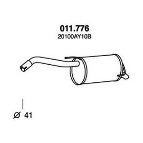 Endschalldämpfer 011.776 von PEDOL günstig für 49,71 € online kaufen