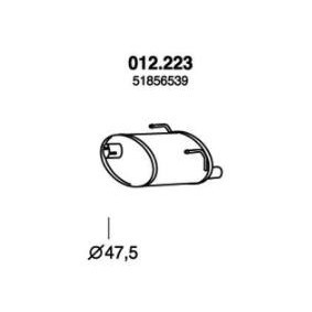 Endschalldämpfer 012.223 von PEDOL günstig für 98,19 € online kaufen