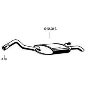 Endschalldämpfer 012.316 von PEDOL günstig für 64,37 € online kaufen