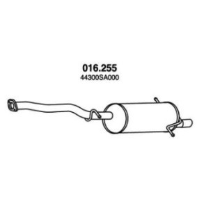 Endschalldämpfer 016.255 von PEDOL günstig für 99,69 € online kaufen