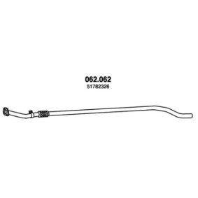 Achetez des Tuyau d'échappement PEDOL 062.062 à prix pour 78,91 €