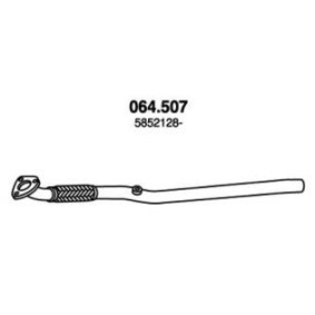 Achetez des Tuyau d'échappement PEDOL 064.507 à prix pour 65,30 €