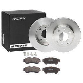 Acquista Kit dischi e pastiglie da RIDEX 3405B0820 a buon mercato per soli 68,04 €
