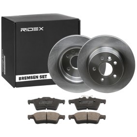 Comprar Kit de discos de freno y pastillas de RIDEX 3405B0873 a bajo precio de 80,02 €