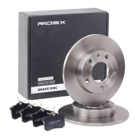 Achetez des Kit disque et plaquette de frein de chez RIDEX en ligne pour A4 B6 Berline (8E2) à prix modérés
