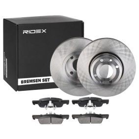 Achetez des Kit disque et plaquette de frein de chez RIDEX en ligne pour Sandero / Stepway II (B8_) à prix modérés