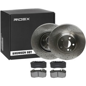 Compre Kit de travões de RIDEX online para CLS (C219) a preços moderados