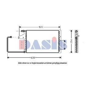 Compre Condensador, ar condicionado da AKS DASIS 062010N a um preço baixo por 86,14 €