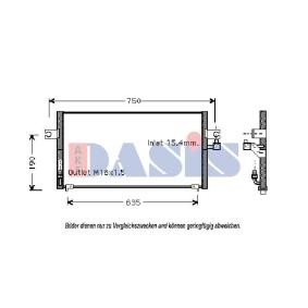 Klimakondensator 072010N von AKS DASIS günstig für 103,49 € online kaufen