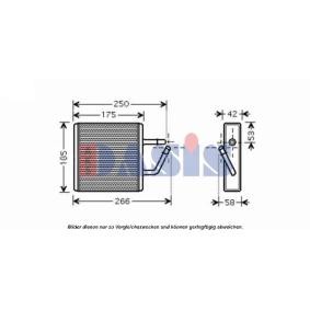 Wärmetauscher, Innenraumheizung 119002N von AKS DASIS günstig für 53,98 € online kaufen