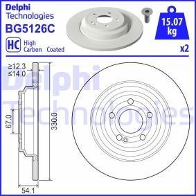 Acquista Dischi freno da DELPHI online per GLE (W167) a prezzi moderati