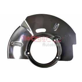 Compre Chapa deflectora, disco de travão da METZGER 6115423 a um preço baixo por 28,63 €