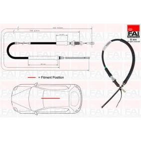 Handbremsseil für LAND ROVER von FAI AutoParts