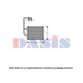 Compre Radiador de calefacción de AKS DASIS online para CERATO (LD) a precios moderados