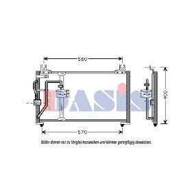 Compre Condensador, ar condicionado da AKS DASIS 522048N a um preço baixo por 124,60 €