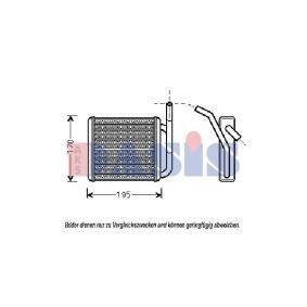 Achetez des Radiateur de chauffage AKS DASIS 569006N à prix pour 47,79 €
