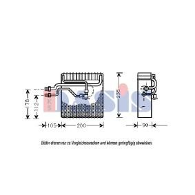 Acquista Evaporatore climatizzatore da AKS DASIS 820153N a buon mercato per soli 65,56 €