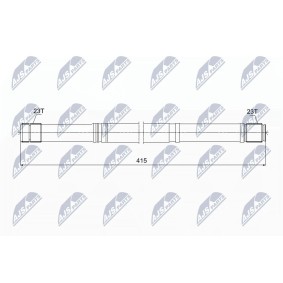Compre Veio de transmissão da NTY NWP-TY-012 a um preço baixo por 49,53 €