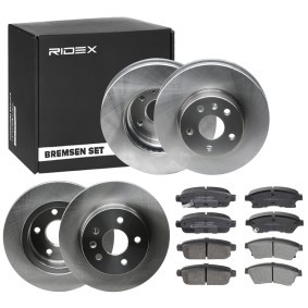 Bremsscheiben und -beläge 3405B1733 von RIDEX günstig für 187,07 € online kaufen