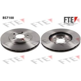 Achetez des Disque de frein FTE 9072387 à prix pour 69,25 €