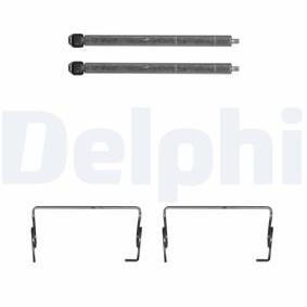 Achetez des Kit d'accessoires, plaquette de frein à disque DELPHI LX0745 à prix pour 13,08 €