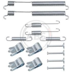 Compre Kit de acessórios, pastilhas de travão da A.B.S. 0053Q a um preço baixo por 12,77 €