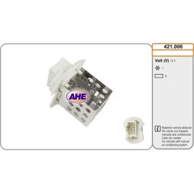 Acquista Resistore addizionale, Elettromotore-Ventola radiatore da AHE 421.006 a buon mercato per soli 19,55 €