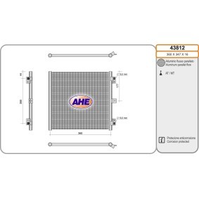 Compre Condensador, ar condicionado da AHE 43812 a um preço baixo por 188,08 €