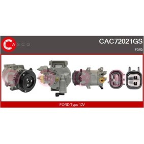 Klimakompressor CAC72047GS von CASCO günstig für 530,38 € online kaufen
