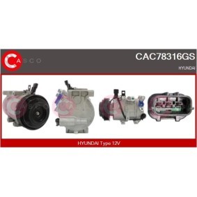 Klimakompressor CAC83015AS von CASCO günstig für 367,04 € online kaufen