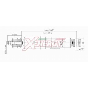 Acquista Ammortizzatore da AP XENERGY X152553 a buon mercato per soli 79,12 €