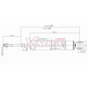 Acquista Ammortizzatore da AP XENERGY X255443 a buon mercato per soli 72,08 €