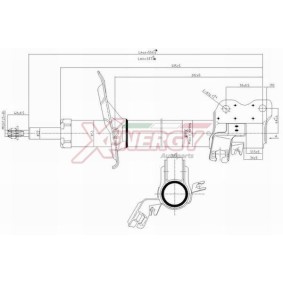 Acquista Ammortizzatore da AP XENERGY X361334 a buon mercato per soli 109,85 €