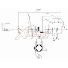 Acquista Ammortizzatore da AP XENERGY X363334 a buon mercato per soli 109,85 €