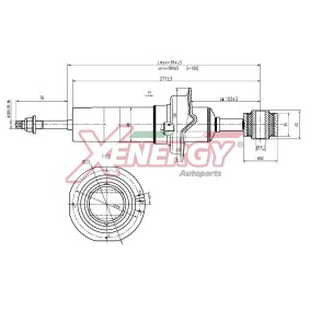 Acquista Ammortizzatore da AP XENERGY X461341 a buon mercato per soli 81,61 €