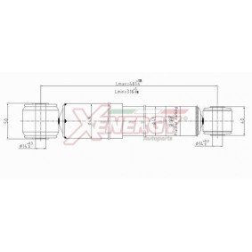 Acquista Ammortizzatore da AP XENERGY X803344 a buon mercato per soli 80,33 €