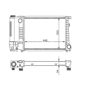 Kühler, Motorkühlung 605 565 von HART günstig für 112,45 € online kaufen