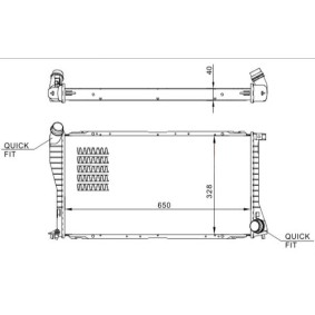 Kühler, Motorkühlung 610 252 von HART günstig für 147,89 € online kaufen