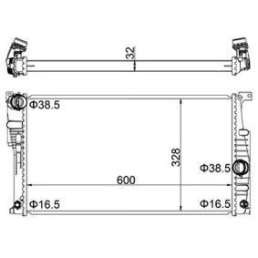 Kühler, Motorkühlung 623 439 von HART günstig für 124,16 € online kaufen