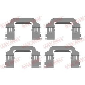 Compre Kit de acessórios, pastilhas de travão da QUICK BRAKE 109-0138 a um preço baixo por 7,64 €