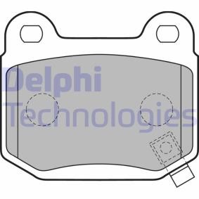 Acquista Pastiglie dei freni da DELPHI online per WRX Hatchback (GP) a prezzi moderati