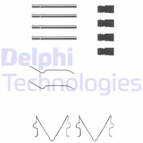 Compre Kit de acessórios, pastilhas de travão da DELPHI LX0164 a um preço baixo por 7,07 €