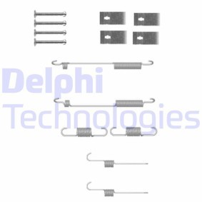Compre Kit de acessórios, maxilas do travão da DELPHI LY1332 a um preço baixo por 12,17 €